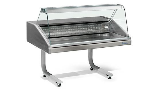 Køledisplay til fisk